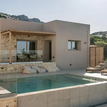 Brand New Lux Kokomo Aura W/ Private Pool, 400m To Beach! Villa Ligaria (Crete)