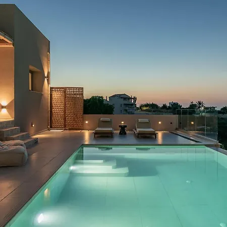 Villa Brand New Lux Kokomo Aura W/ Private Pool, 400m To Beach! Ligaria (Crete)